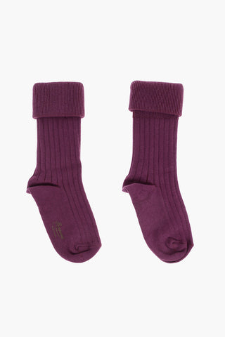 ribbed stretch socks