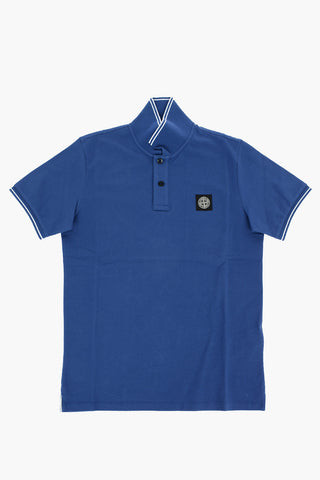 piquè cotton 2 buttons polo shirt