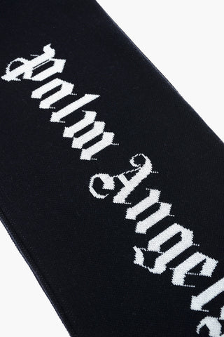 Virgin Wool Scarf with Logo