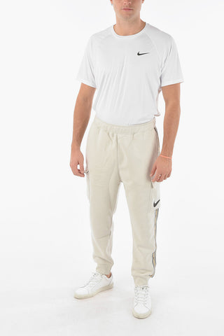 Logoed Side Band Standard Fit Cargo Joggers