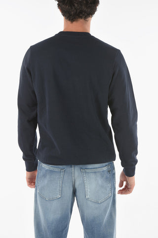 Crew Neck S-GIRK-K15 Front Printed Sweatshirt