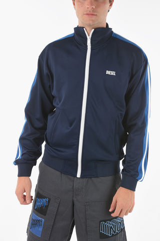 Mock Neck S-KRAIM Front Zipped Sweatshirt