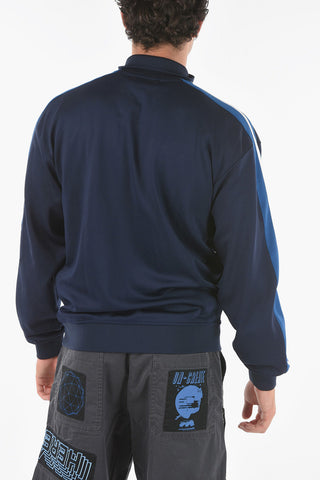 Mock Neck S-KRAIM Front Zipped Sweatshirt