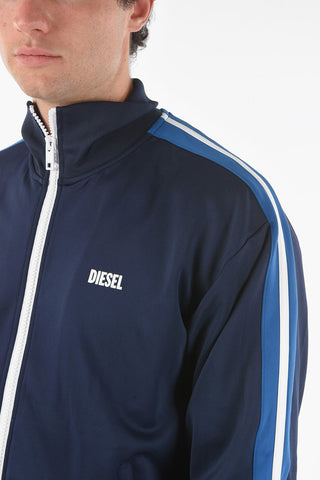 Mock Neck S-KRAIM Front Zipped Sweatshirt