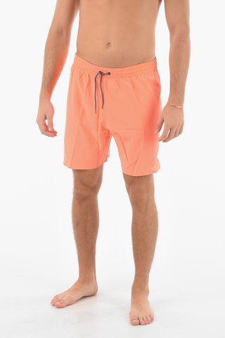 Einfarbige Boxer-Badehose
