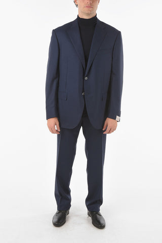2 Button LEADER Bird's Eye Check Suit
