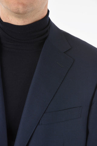 2 Button LEADER Bird's Eye Check Suit