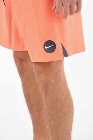 Neon Boxer Swim Shorts