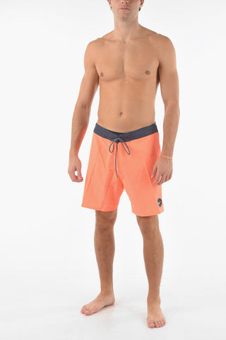 Neon Boxer Swim Shorts