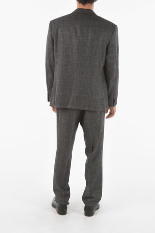 2 Button MANTUA Windowpane Check Suit