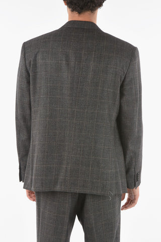 2 Button MANTUA Windowpane Check Suit