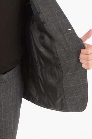 2 Button MANTUA Windowpane Check Suit