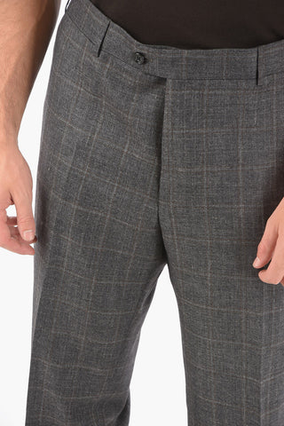 2 Button MANTUA Windowpane Check Suit