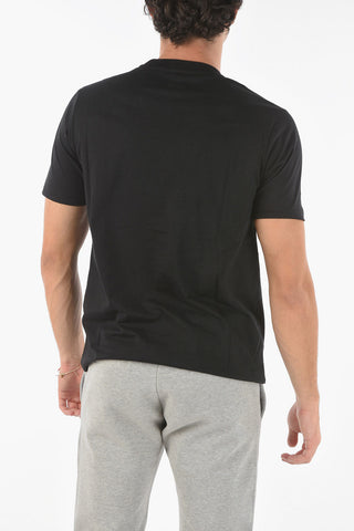 Crew Neck T-JUST-T23 Front Printed T-Shirt