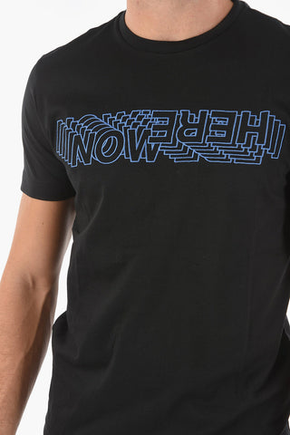 Embroidered T-DIEGOS-X70 Cotton T-Shirt