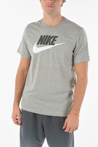 Crew-neck T-shirt with Logo-Print