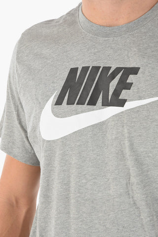 Crew-neck T-shirt with Logo-Print