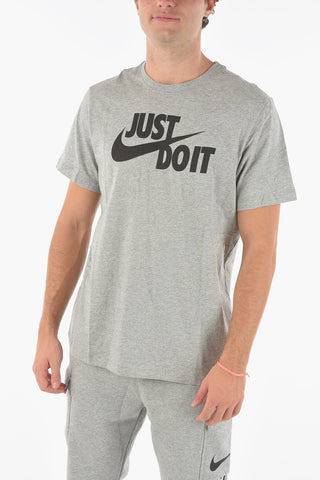Front Printed Crew-neck T-shirt