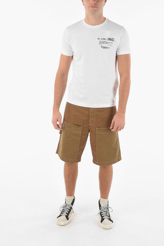 T-shirt girocollo T-DIEGOS-N21 con Stampa in Lettering