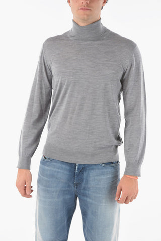 ZZEGNA turtle-neck wool sweater