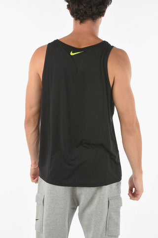 SWIM Tank Top Dri- Fit con Logo Stampato