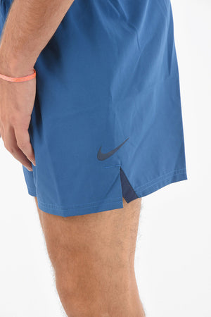 SWIM Solid-Color Boxer Swim Trunks