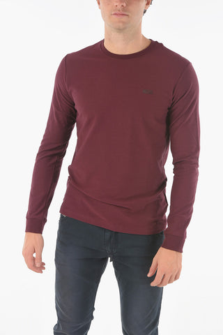 Long-sleeved T-DIEGO-LONG-A-R-HD Cotton T-Shirt