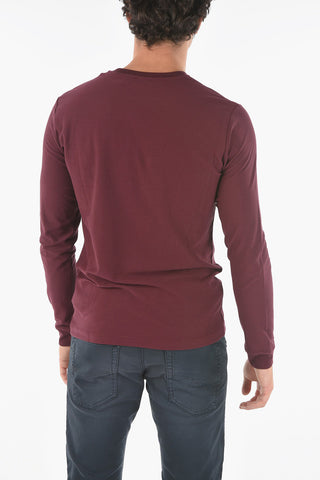 Long-sleeved T-DIEGO-LONG-A-R-HD Cotton T-Shirt
