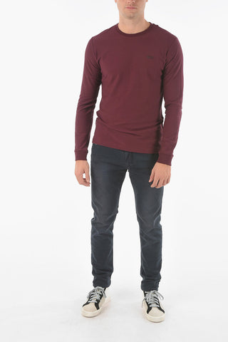 Long-sleeved T-DIEGO-LONG-A-R-HD Cotton T-Shirt