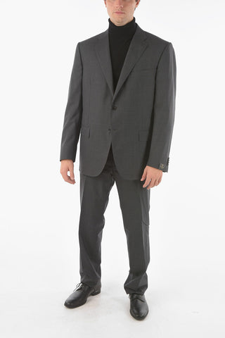 2 Button LEADER Notch Lapel Suit