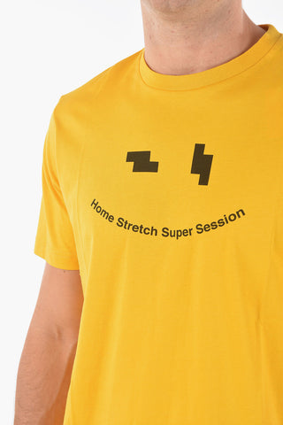 Crewneck T-JUST-N43 T-shirt with Front Print