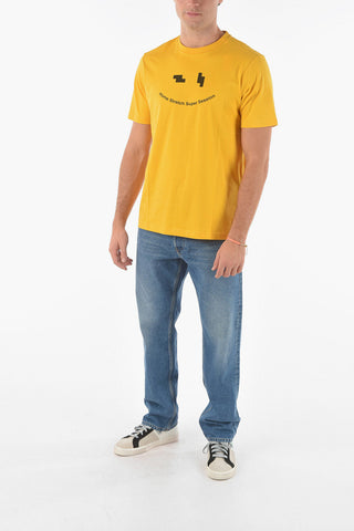Crewneck T-JUST-N43 T-shirt with Front Print
