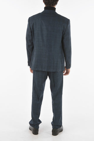 District Check MANTUA Virgin Wool Suit