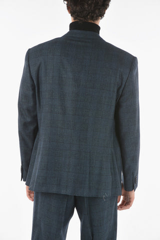District Check MANTUA Virgin Wool Suit