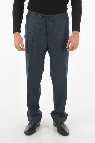 District Check MANTUA Virgin Wool Suit
