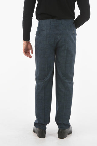 District Check MANTUA Virgin Wool Suit