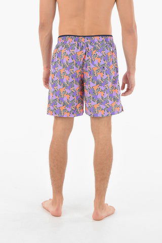 SWIM Costume Da Bagno Boxer a Fantasia Geometrica
