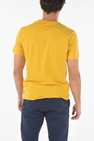 T-shirt girocollo T-DIEGOS-K36 con Logo in Lettering in Rilievo