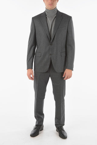 CC COLLECTION Pinstriped REWARD Virgin Wool Suit