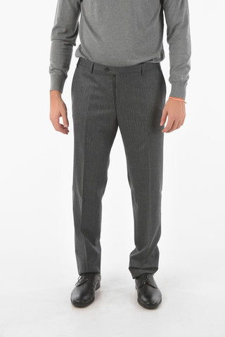 CC COLLECTION Pinstriped REWARD Virgin Wool Suit