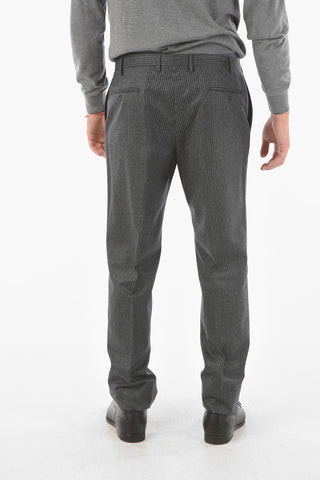 CC COLLECTION Pinstriped REWARD Virgin Wool Suit