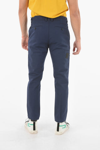 Denim P-JARED-NL 5-pocket Pants with Logo