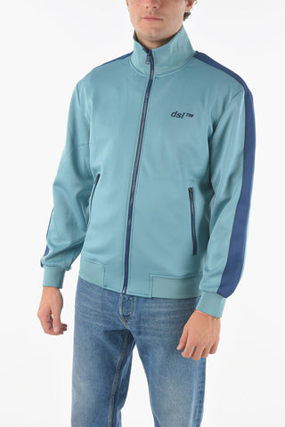 Jersey S-KRAMY Zip-up Sweatshirt with Embossed Logo