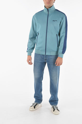 Jersey S-KRAMY Zip-up Sweatshirt with Embossed Logo