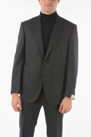 Notch Lapel MANTUA Pinstriped Suit