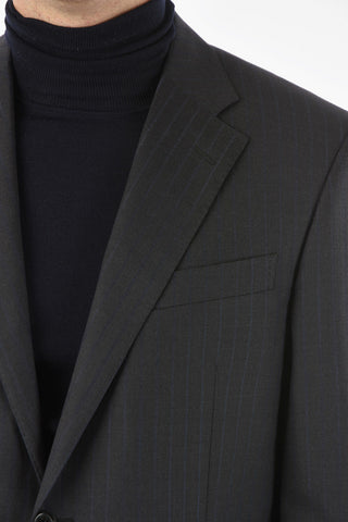 Notch Lapel MANTUA Pinstriped Suit