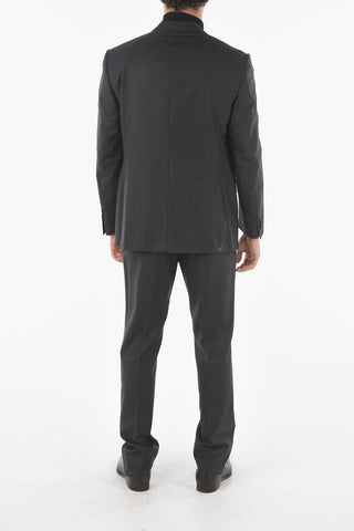 Notch Lapel MANTUA Pinstriped Suit