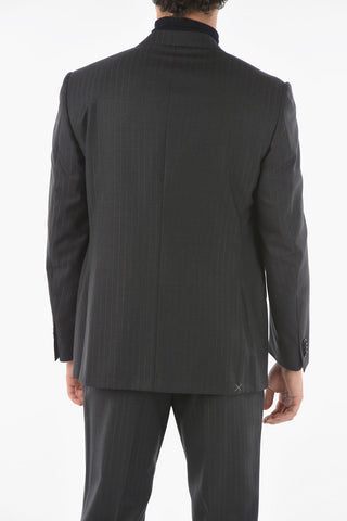 Notch Lapel MANTUA Pinstriped Suit
