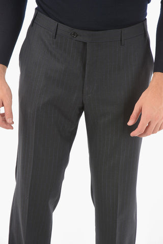 Notch Lapel MANTUA Pinstriped Suit