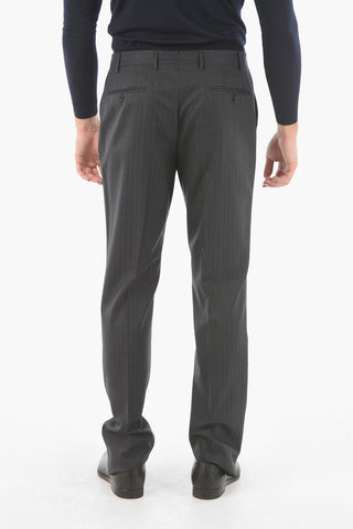 Notch Lapel MANTUA Pinstriped Suit